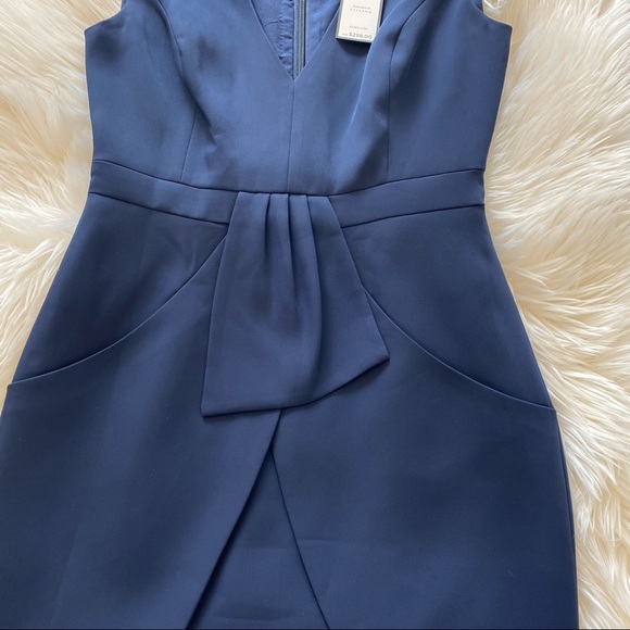 BCBGMAXAZRIA Clare Dress Dark Navy - Picture 7 of 11